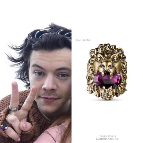 gucci ring harry styles|Harry Styles Gucci capsules.